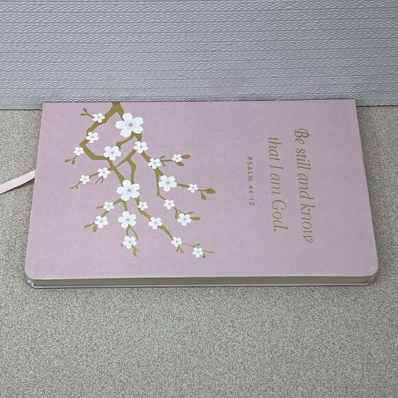 Eccolo Be Still And Know That I Am God Hardcover Notebook Journal Lined Floral - Picture 10 of 11